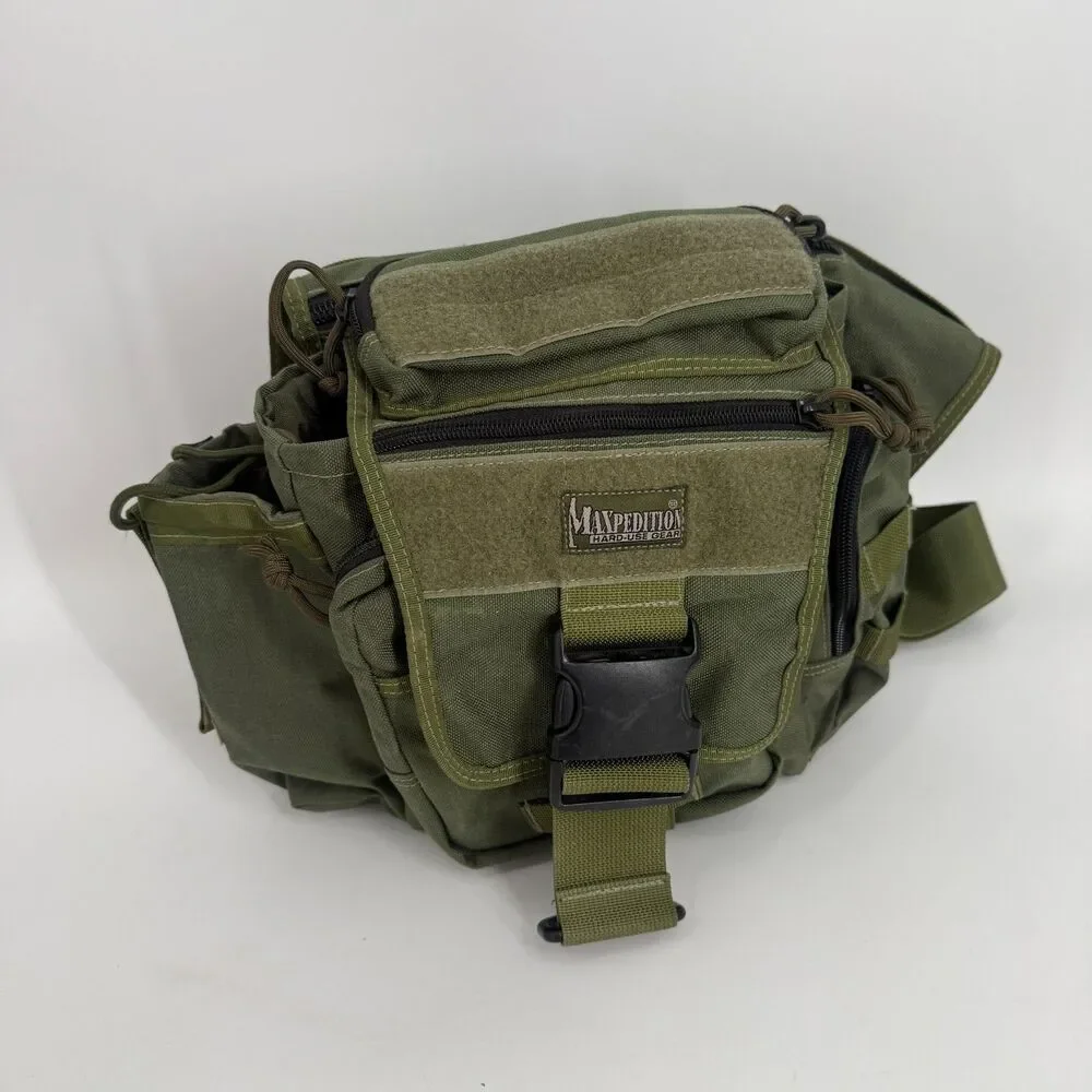 Maxpedition Jumbo Versipack Foliage Green Tactical Sling Bag Shoulder Pack